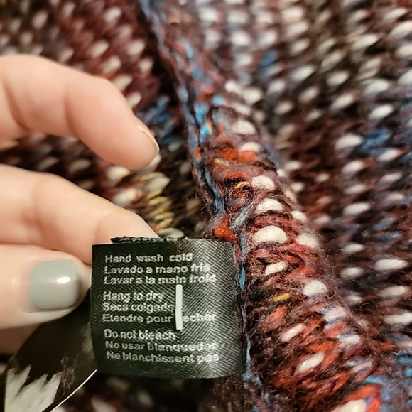 Womens Infinity Scarf, Multicolor - Picture 5 of 5